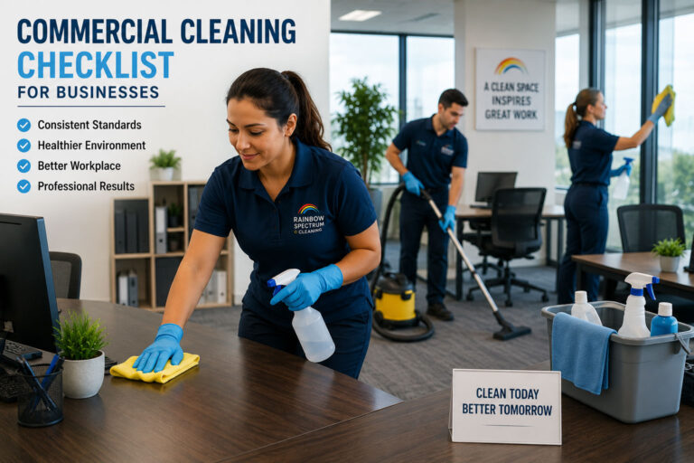 Commercial Cleaning Checklist for Businesses