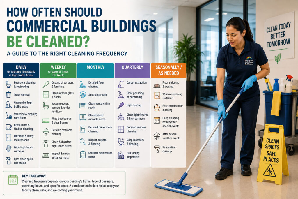 How Often Should Commercial Buildings Be Cleaned?