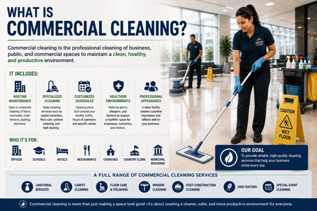 What Is Commercial Cleaning?